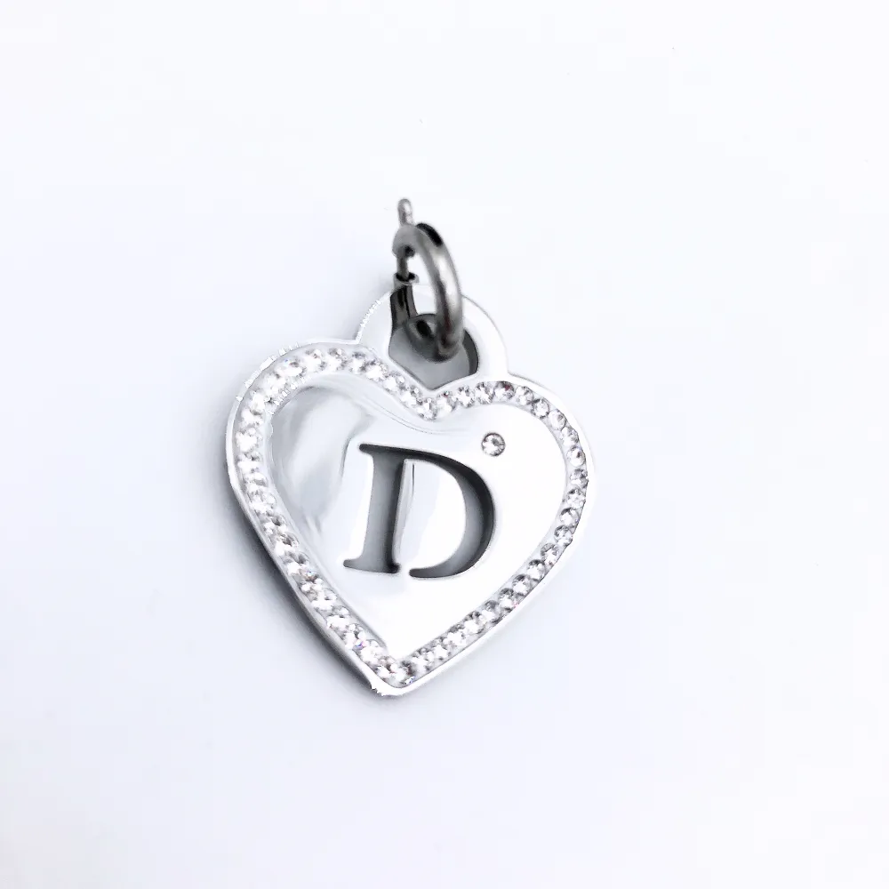 Cio-Iniziali 4120 - Ciondolo in Acciaio - CIO-413-89