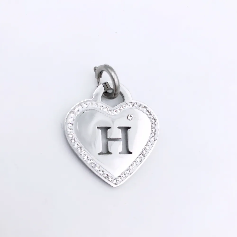 Cio-Iniziali 4120 - Ciondolo in Acciaio - CIO-413-89