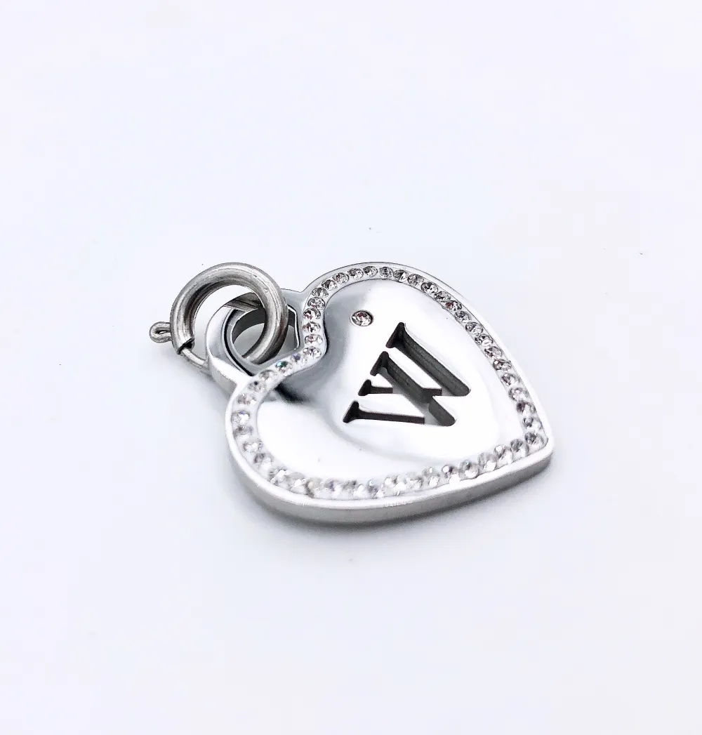 Cio-Iniziali 4120 - Ciondolo in Acciaio - CIO-413-89