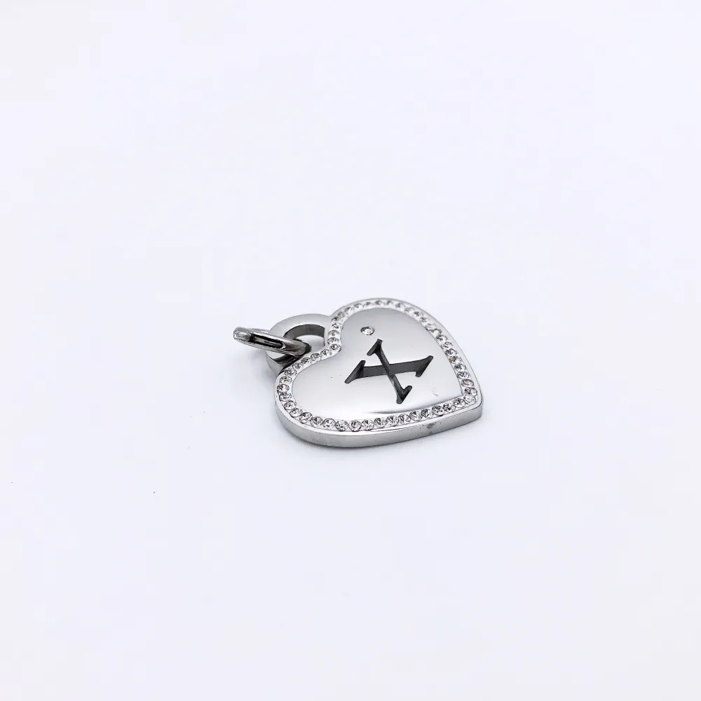 Cio-Iniziali 4120 - Ciondolo in Acciaio - CIO-413-89