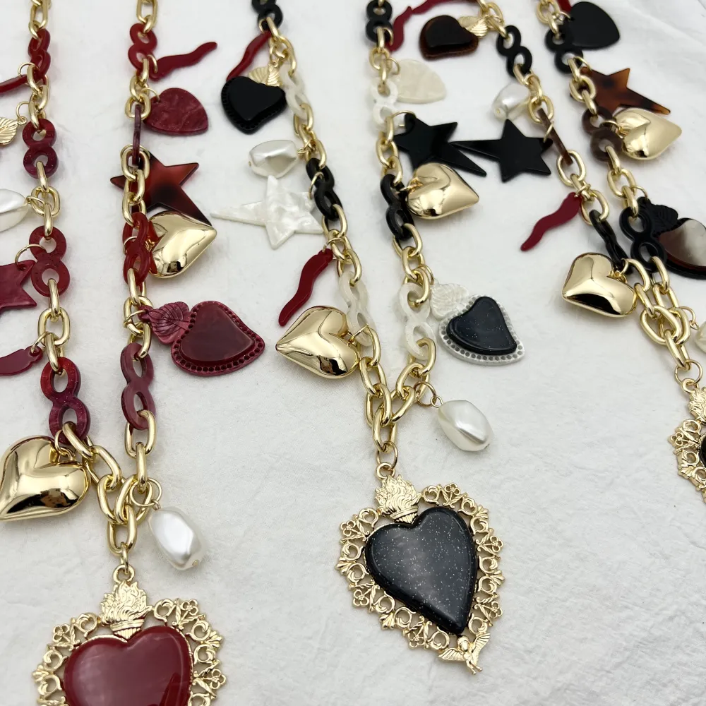 Sacro Cuore Cornino Stella-Collana Lunga Moda - CML-15999-A