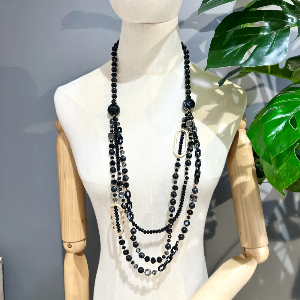 Multifili -Collana Lunga Moda - CML-732-152