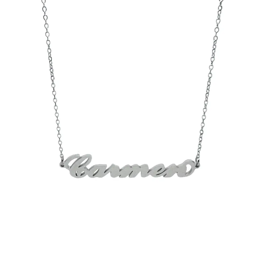 Collana con Nome - 180 Nomi in Acciaio - Collana con Nome - 180 Nomi in Acciaio