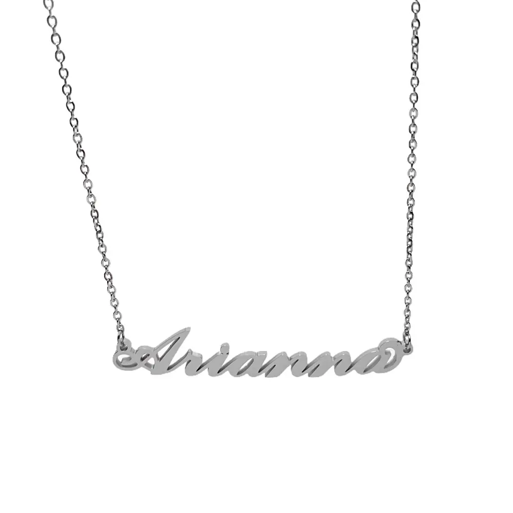 Collana con Nome - 180 Nomi in Acciaio - Collana con Nome - 180 Nomi in Acciaio