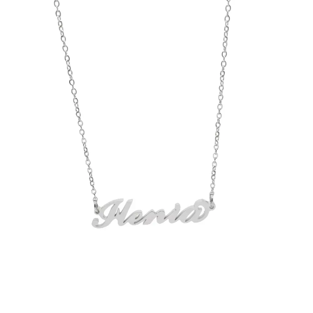 Collana con Nome - 180 Nomi in Acciaio - Collana con Nome - 180 Nomi in Acciaio