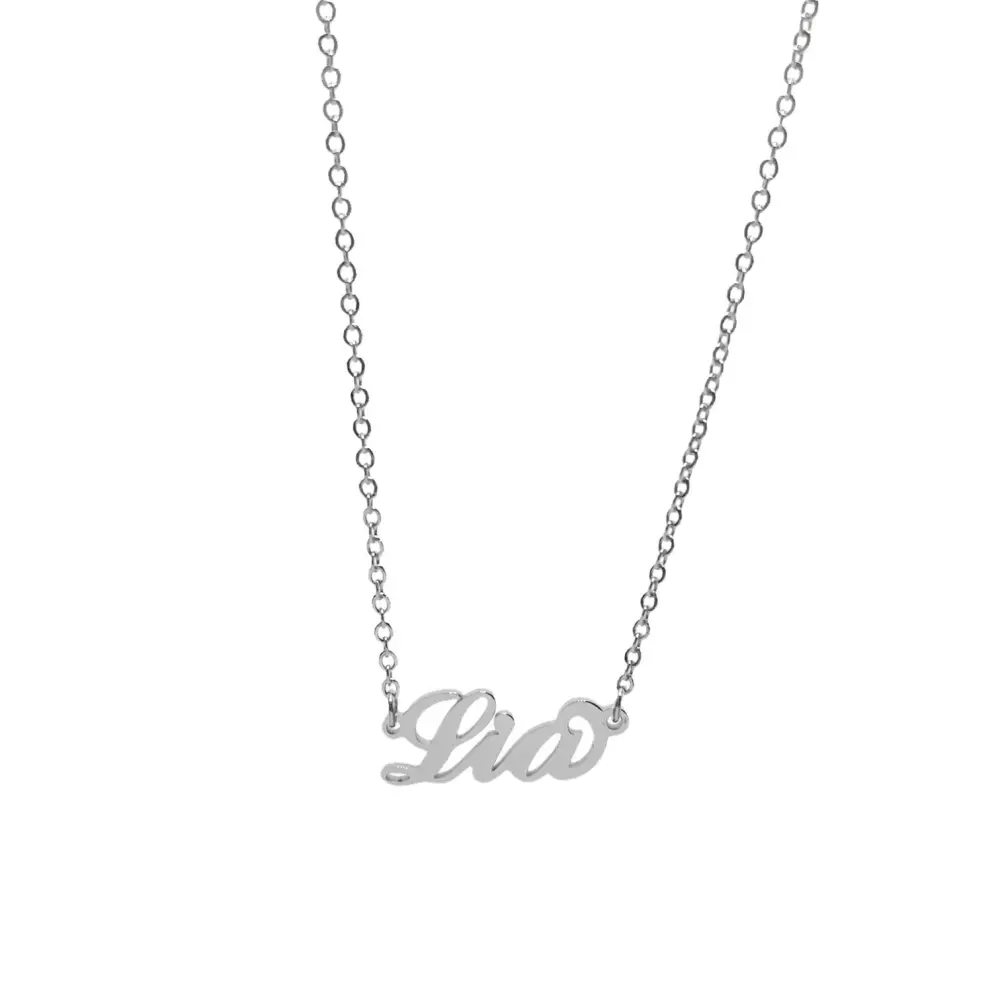 Collana con Nome - 180 Nomi in Acciaio - Collana con Nome - 180 Nomi in Acciaio