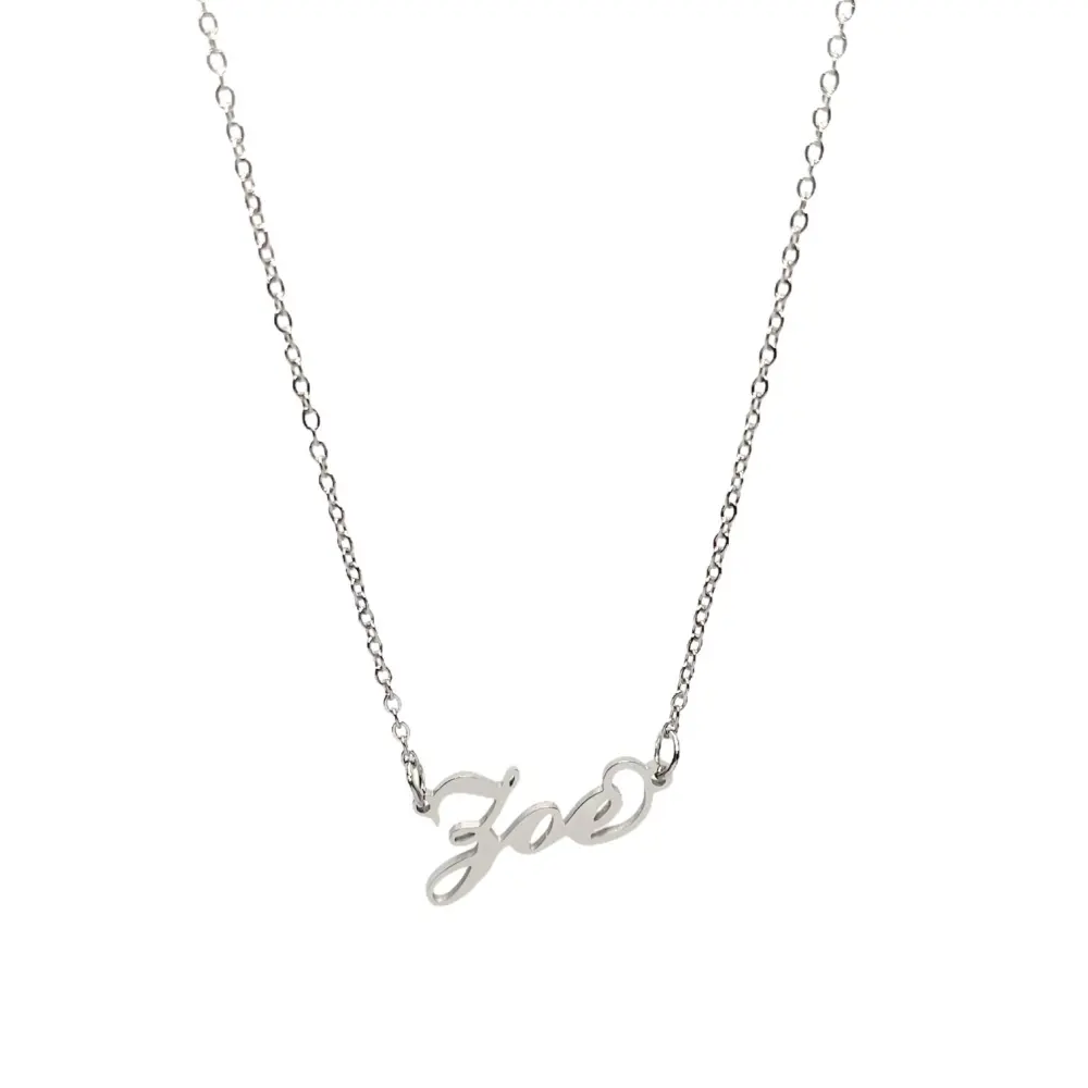 Collana con Nome - 180 Nomi in Acciaio - Collana con Nome - 180 Nomi in Acciaio