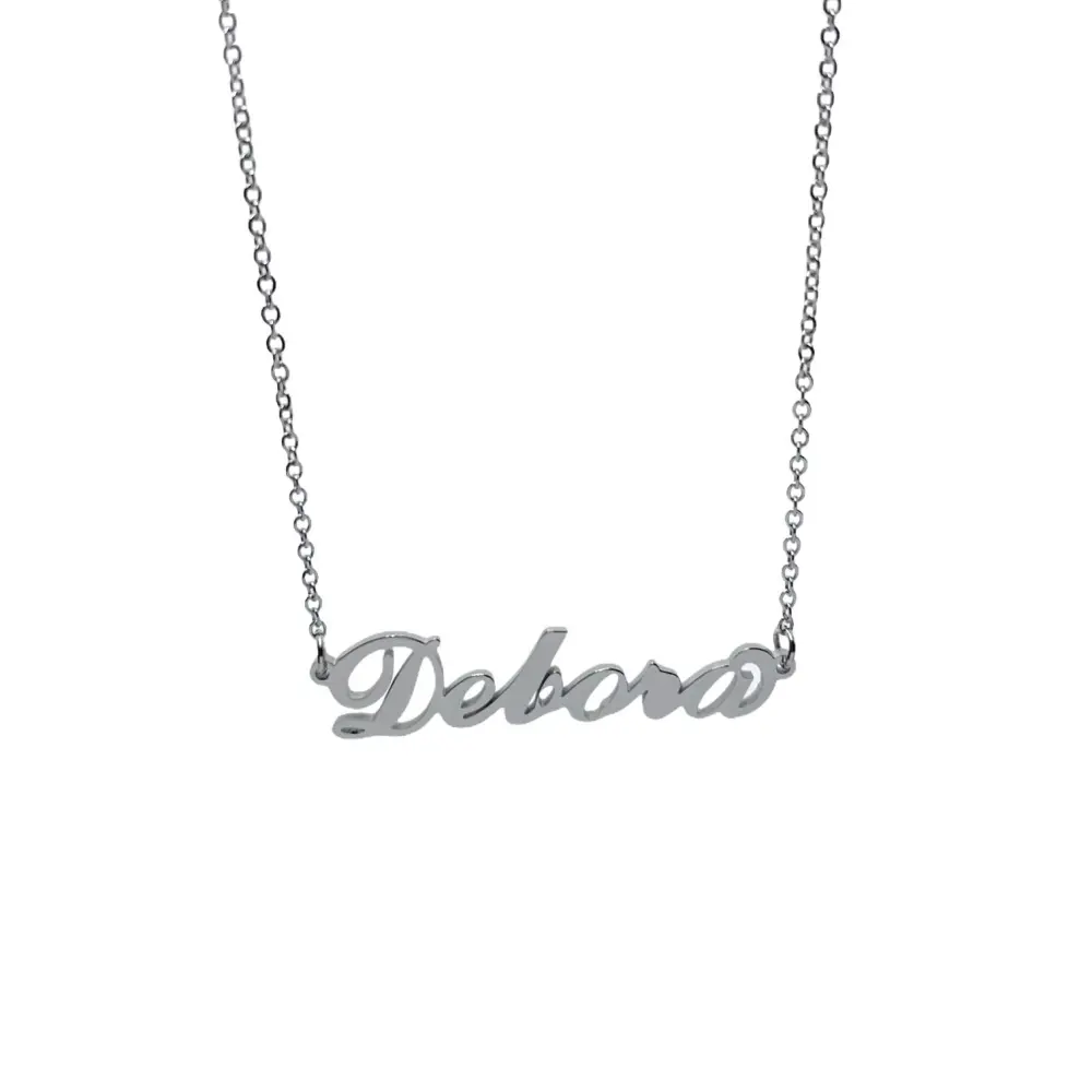 Collana con Nome - 180 Nomi in Acciaio - Collana con Nome - 180 Nomi in Acciaio