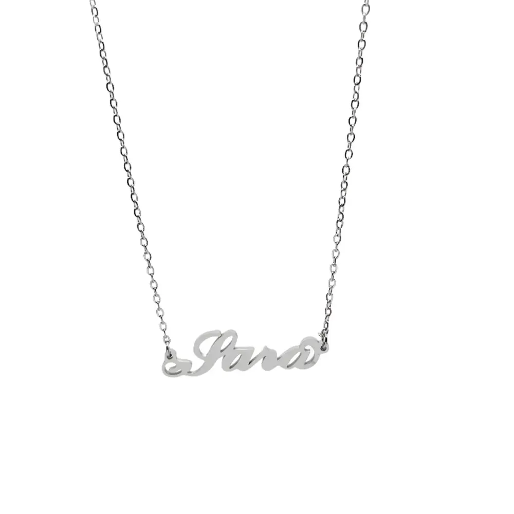 Collana con Nome - 180 Nomi in Acciaio - Collana con Nome - 180 Nomi in Acciaio