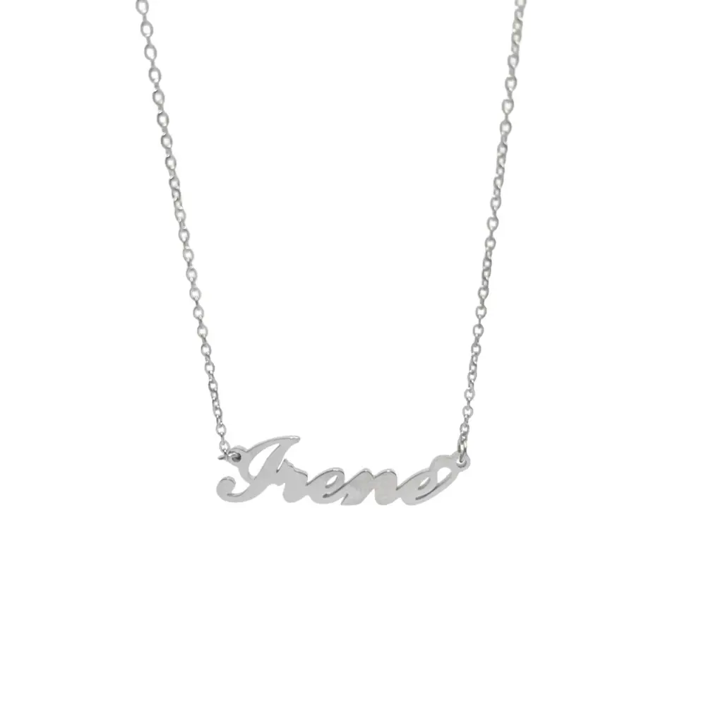 Collana con Nome - 180 Nomi in Acciaio - Collana con Nome - 180 Nomi in Acciaio