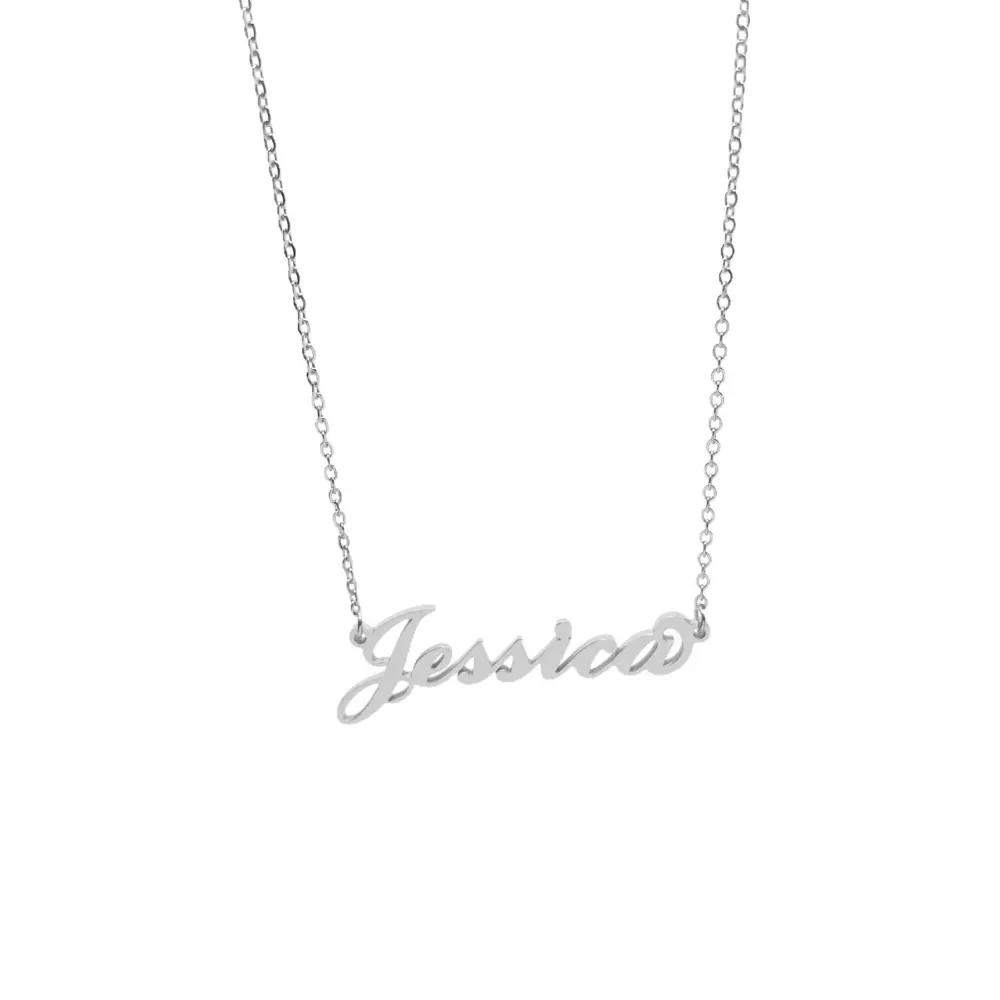 Collana con Nome - 180 Nomi in Acciaio - Collana con Nome - 180 Nomi in Acciaio