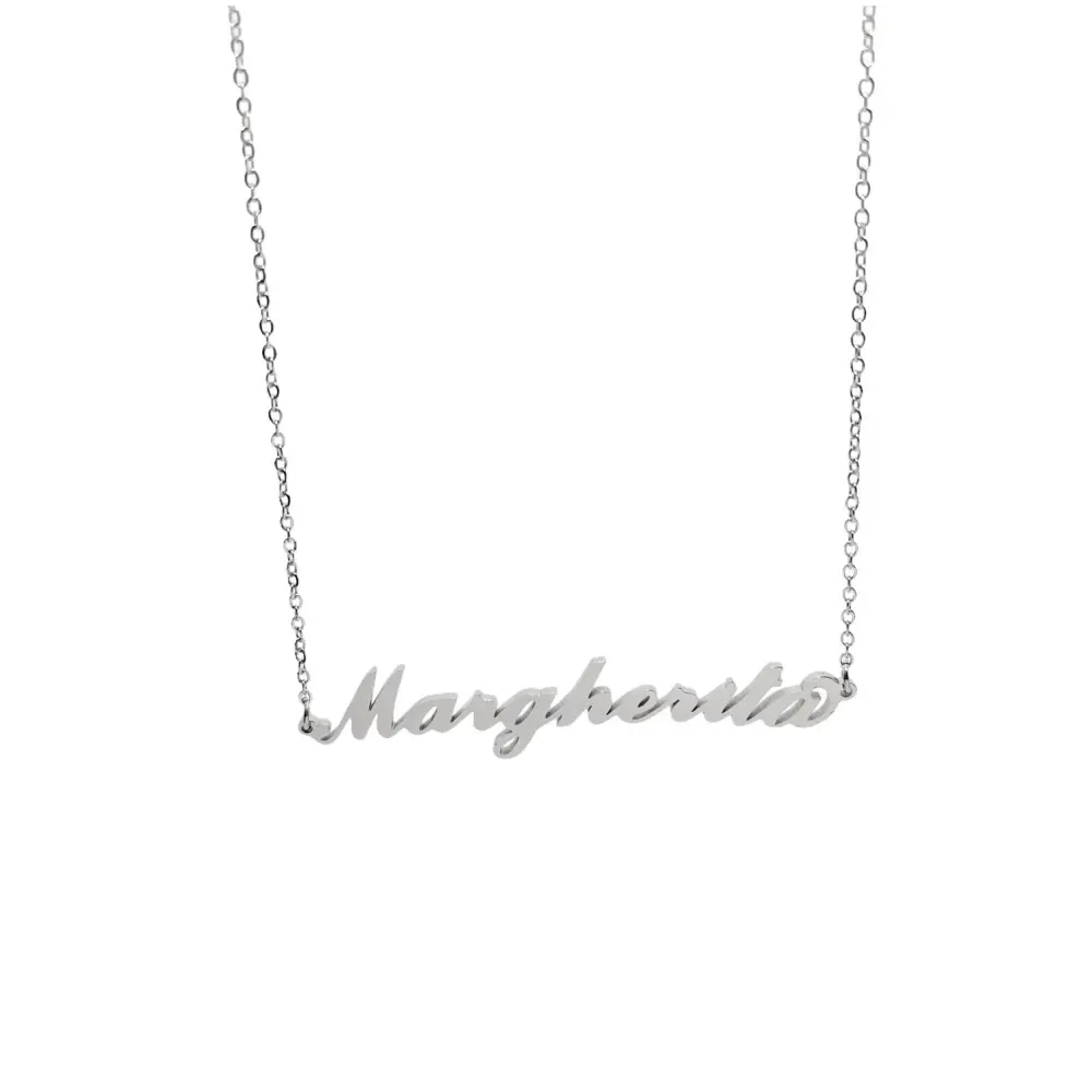 Collana con Nome - 180 Nomi in Acciaio - Collana con Nome - 180 Nomi in Acciaio