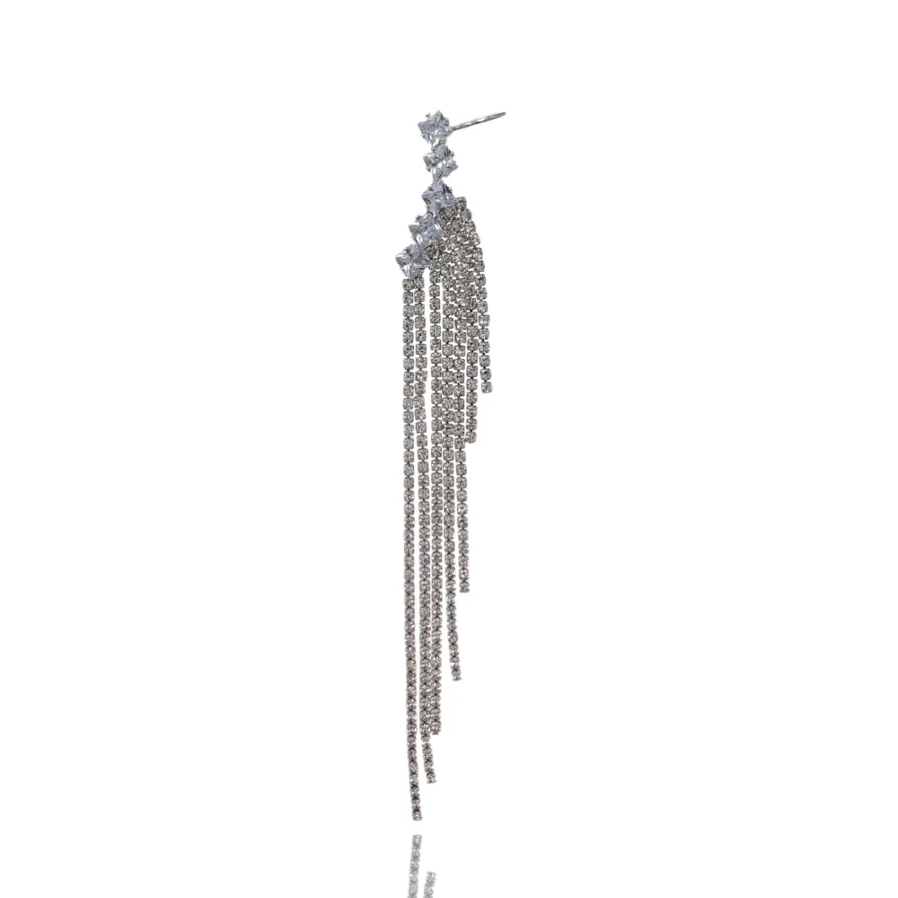 Strass-Earcuff con Zirconia - EAK-159-22008