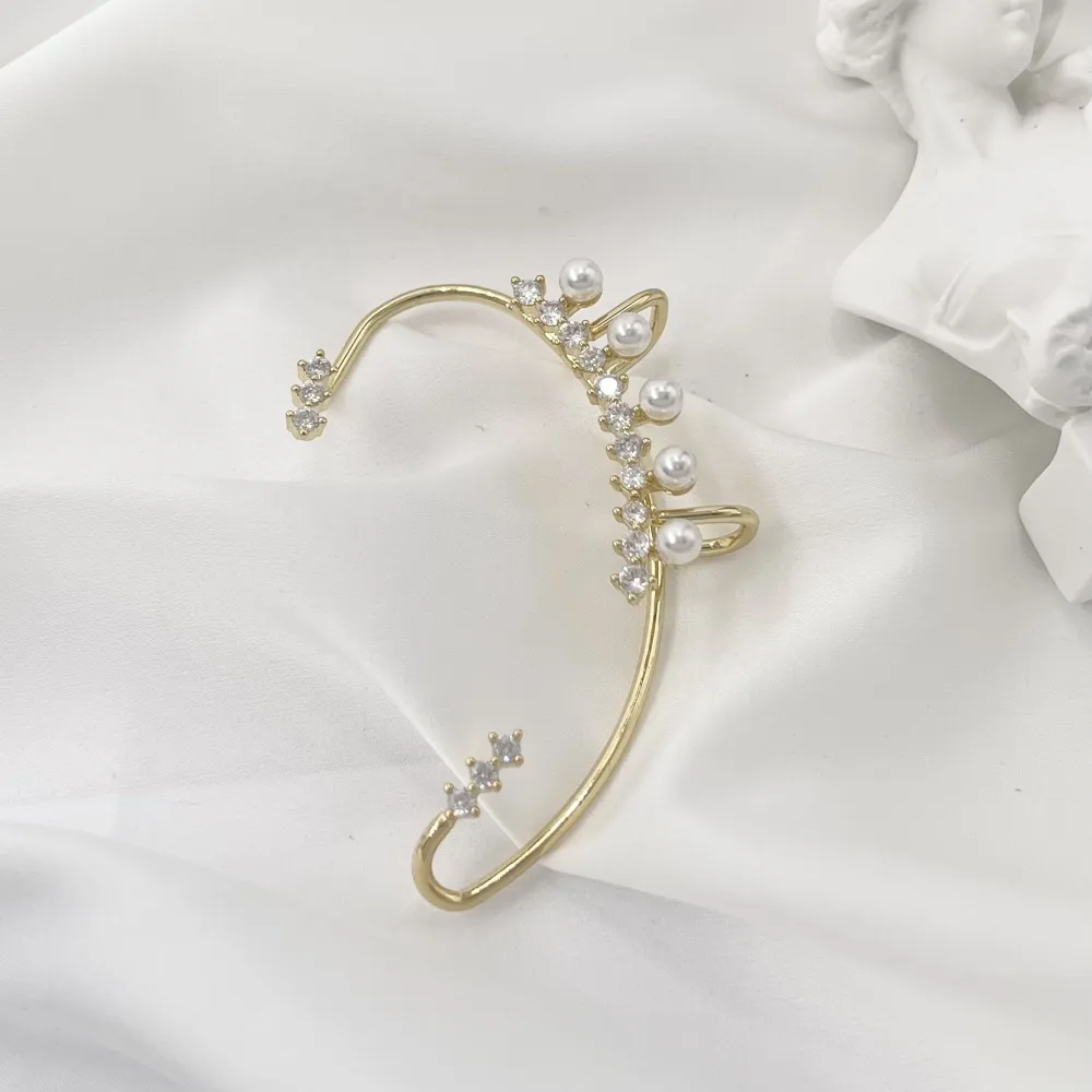 Perla-Earcuff in Ottone - EAK-493-13