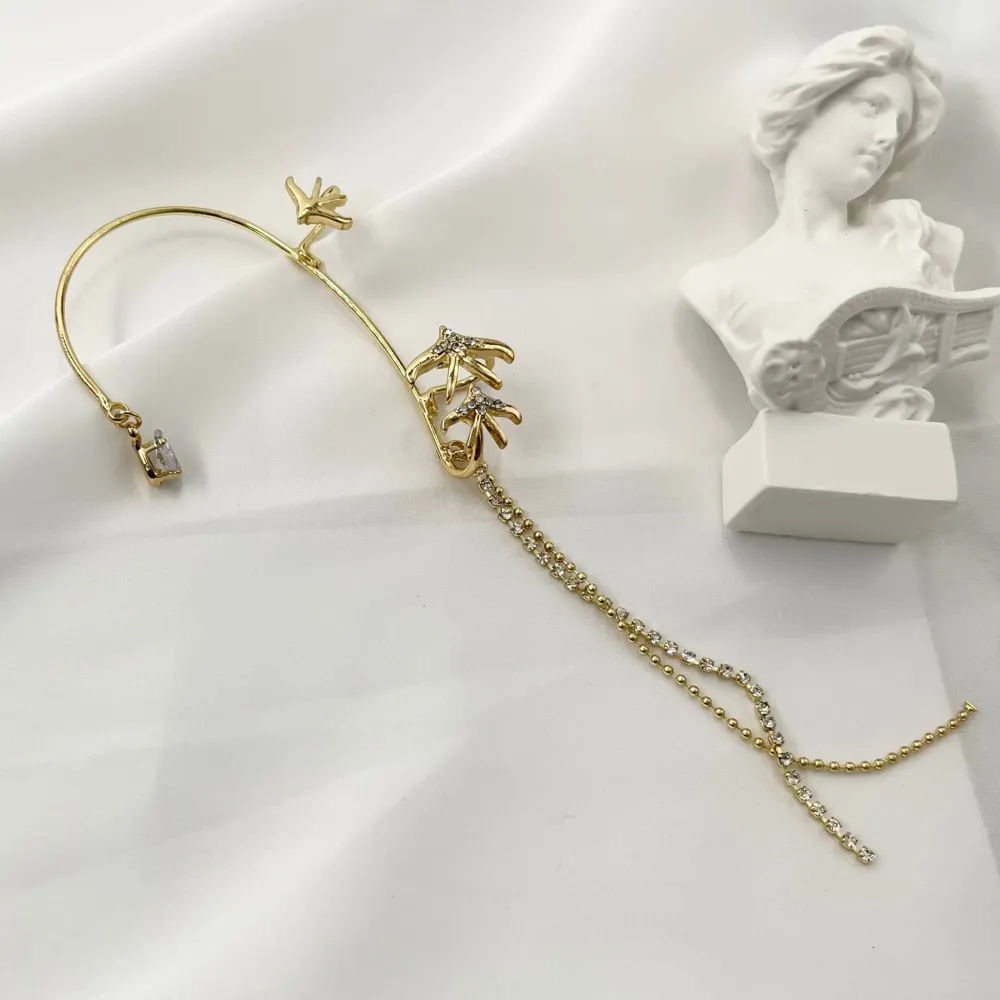 Rondine-Earcuff con Pendenti - EAK-705-04