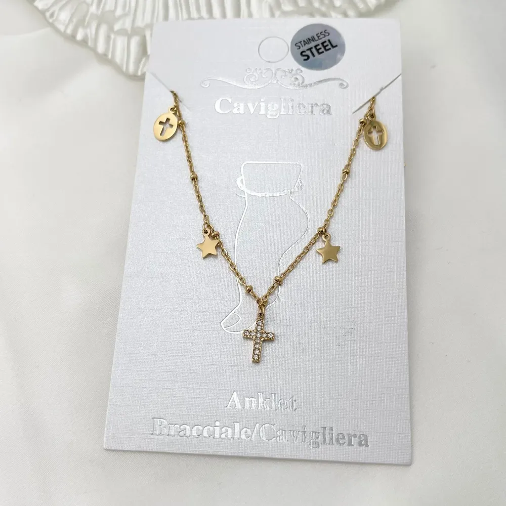 Croce-Cavigliere in Acciaio - KAV-103-AA1117B