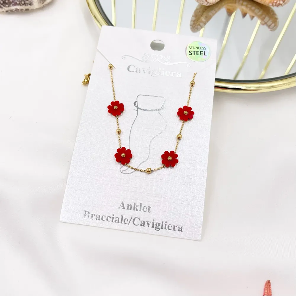 Fiore-Cavigliera in Acciaio - KAV-413-1265