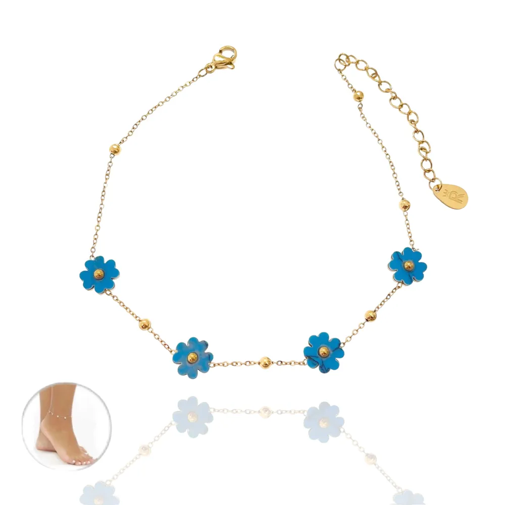 Fiore-Cavigliera in Acciaio - KAV-413-1265