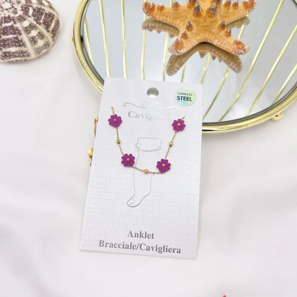 Fiore-Cavigliera in Acciaio - KAV-413-1265