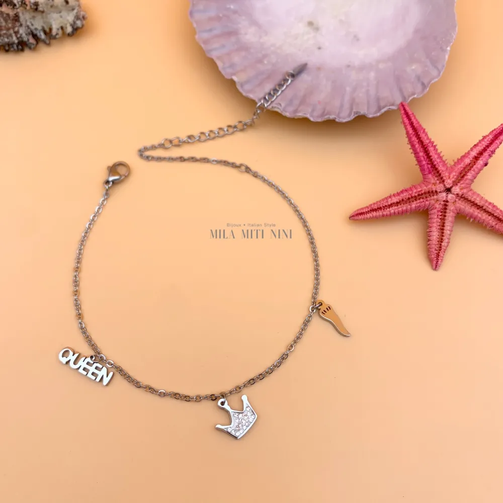 KPA5606-AC16 Mix- 12 Pz Cavigliere in Acciaio - KPA-AC16-413-258 (AC-24)