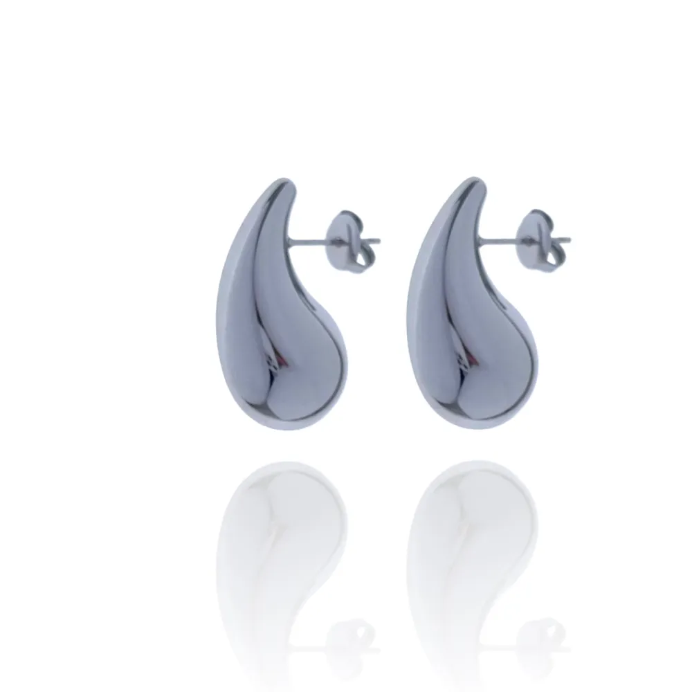 Goccia Media-Orecchini in Acciaio - OAP-103-AA3073E M 31mm
