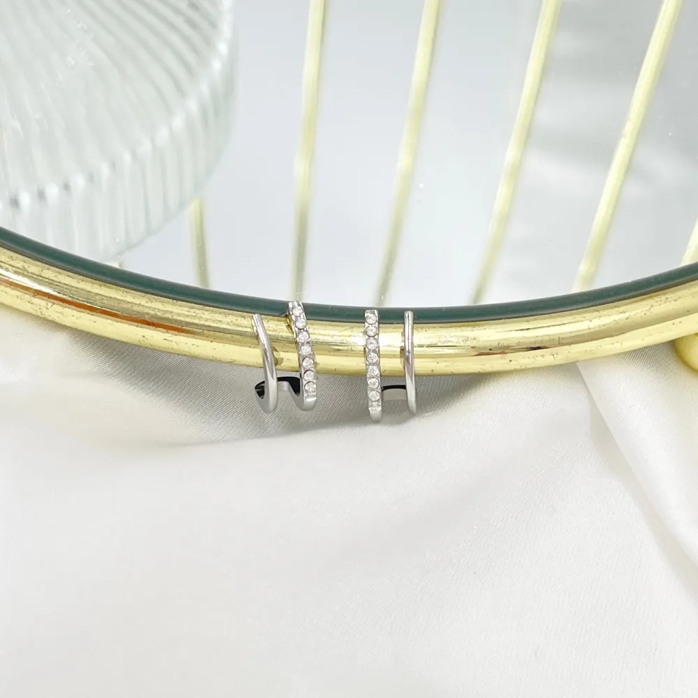 Cerchio -Orecchini in Acciaio - OAP-103-AA4702E