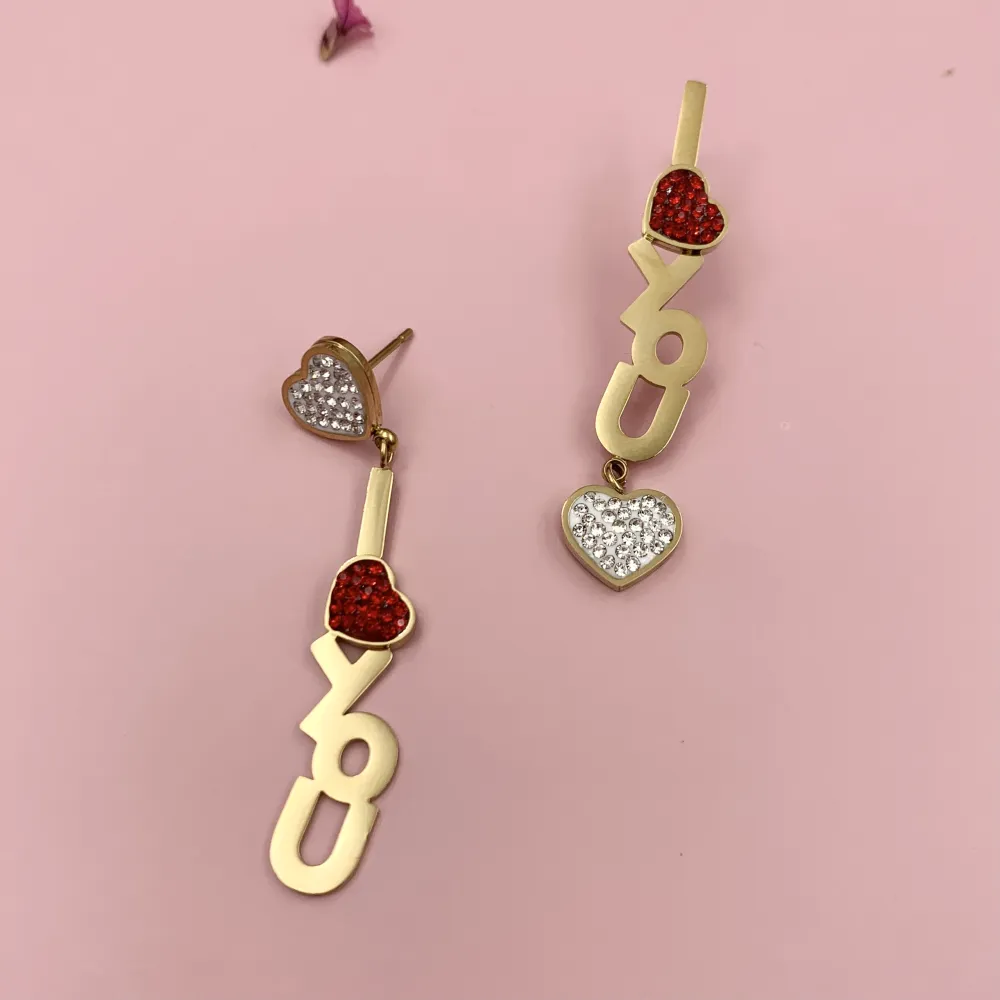 OAP6836-Cuore I Love You- Orecchini in Acciaio - OAP413-257