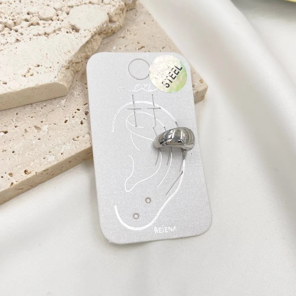 Goccia a Molla -Earcuff in Acciaio - OAP-600-H359