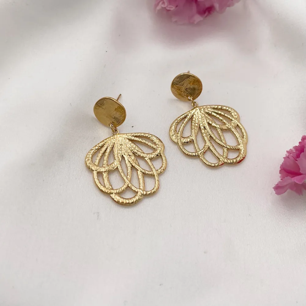 Rombo con Perla-Orecchini in Acciaio - OAP-729-25