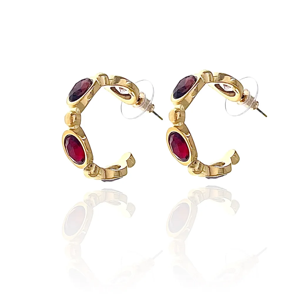 Cerchio -Orecchini in Acciaio - OAP-732-100