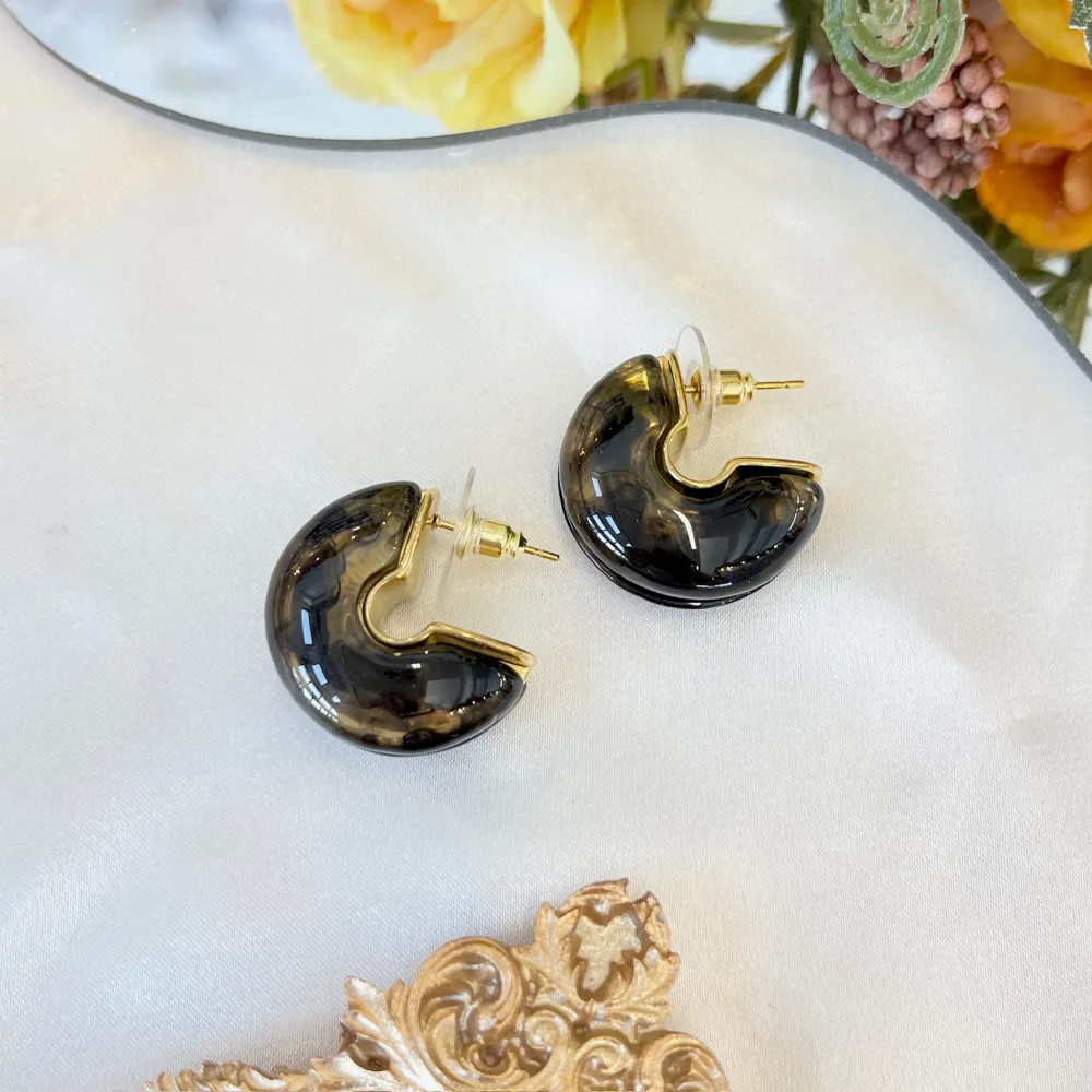 Cerchio-Orecchini in Acciaio - OAP-732-430