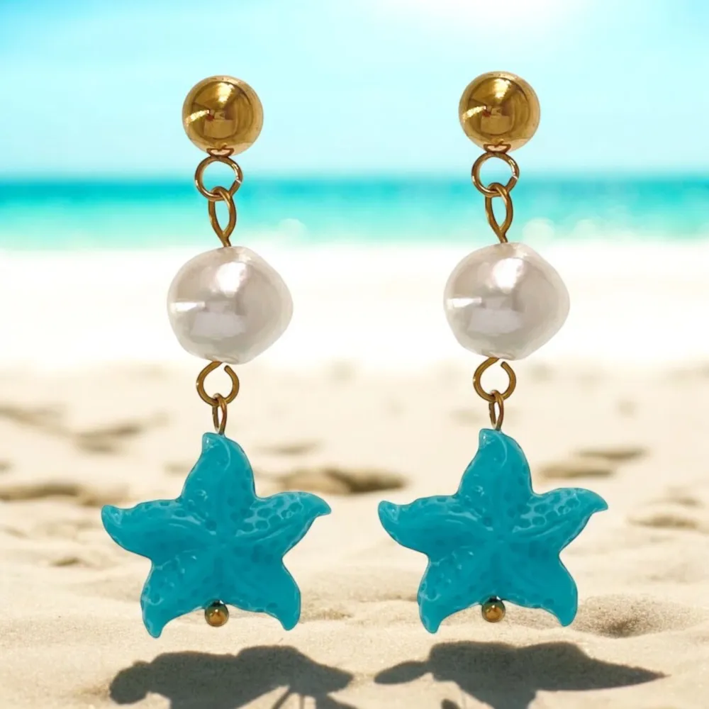 Stella Marina -Orecchini in Acciaio - OAP-765-13