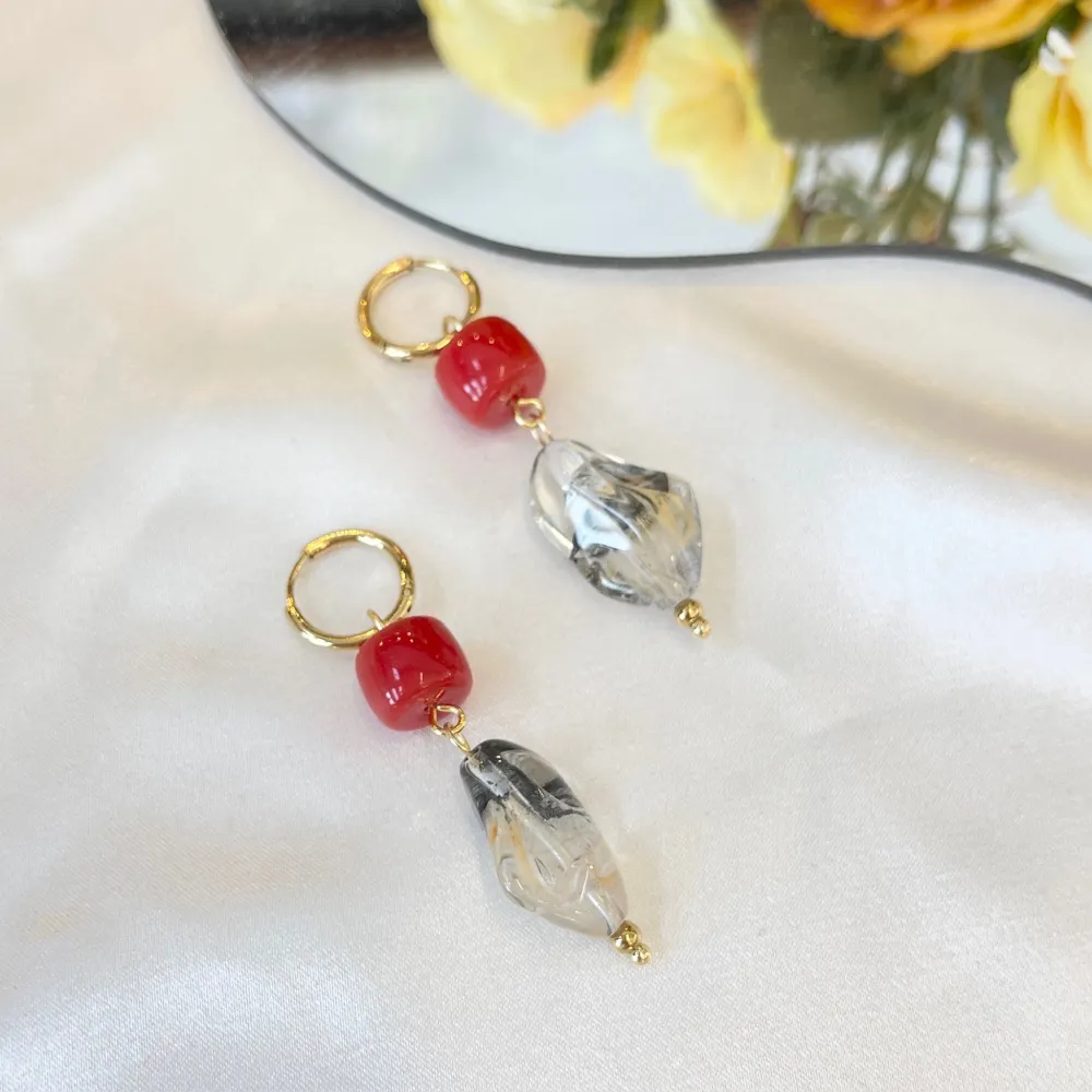 Pendente -Orecchini in Acciaio - OAP-765-83