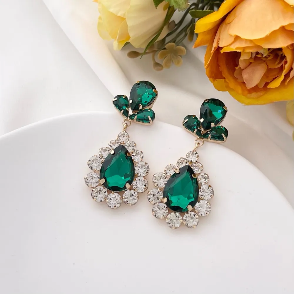 Goccia Pendente-Orecchini a Clip - OMK-520-L24