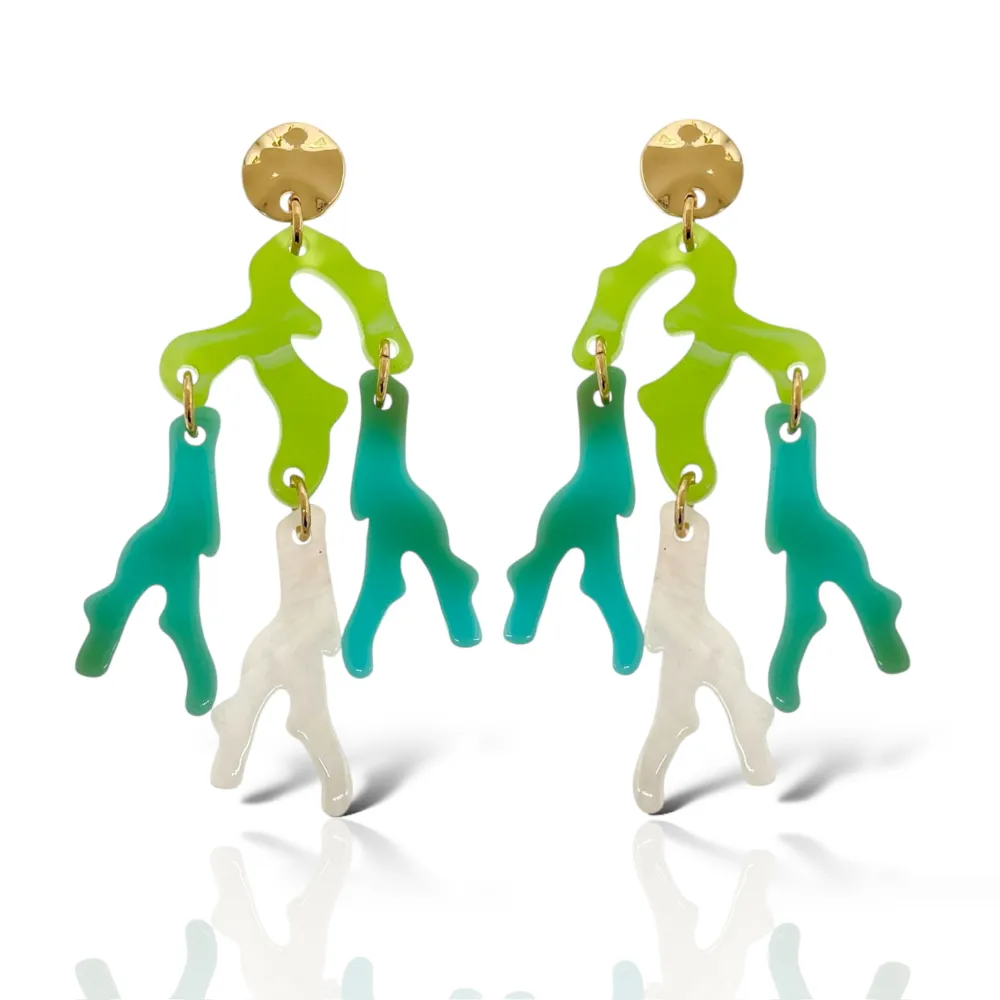 Corallo-Orecchini Moda - OMM-15535-A