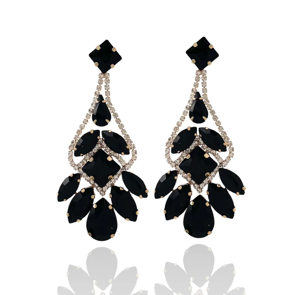 Chantelier-Orecchini Moda Vetro - OMM-159-21304-1