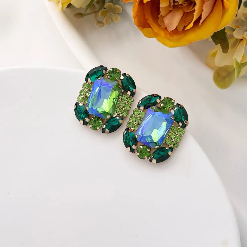 Fantasia-Orecchini Moda Vetro - OMM-381-214