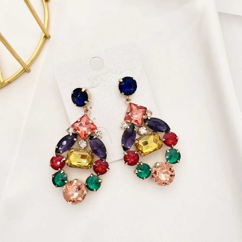 Fantasia-Orecchini Moda Vetro - OMM-520-L36