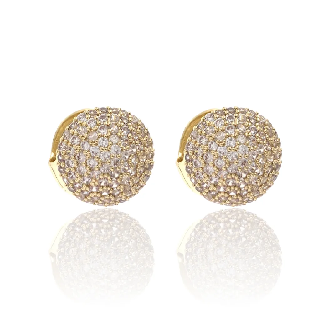 Tondo con Zirconia-Orecchini con Zirconia - OMZ-520-L54