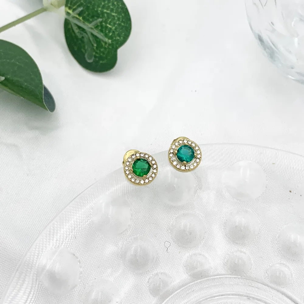 Punto Luce Colorato-Orecchini a Lobo in Acciaio - OPA-103-AA1516E