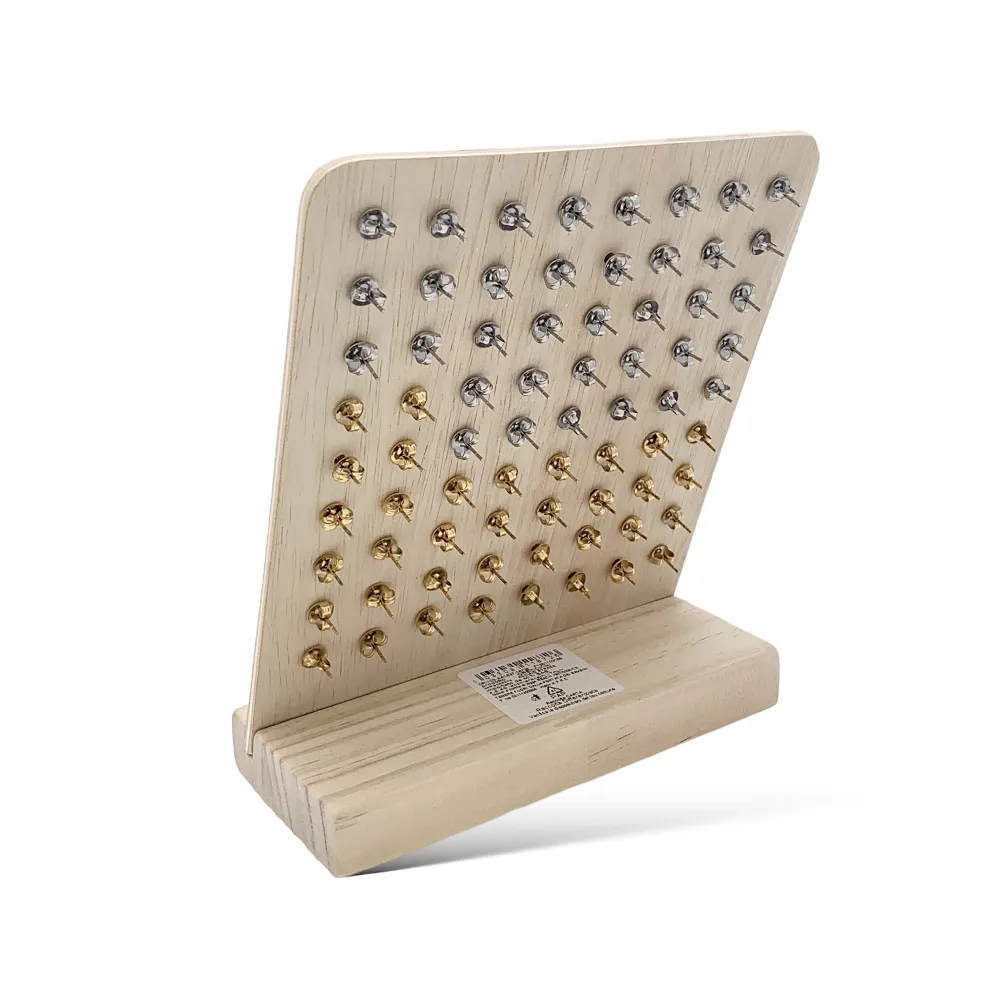 Punto Luce a Cuore-36Paia Orecchini a Lobo in Acciaio - OPA-103-AA1517E