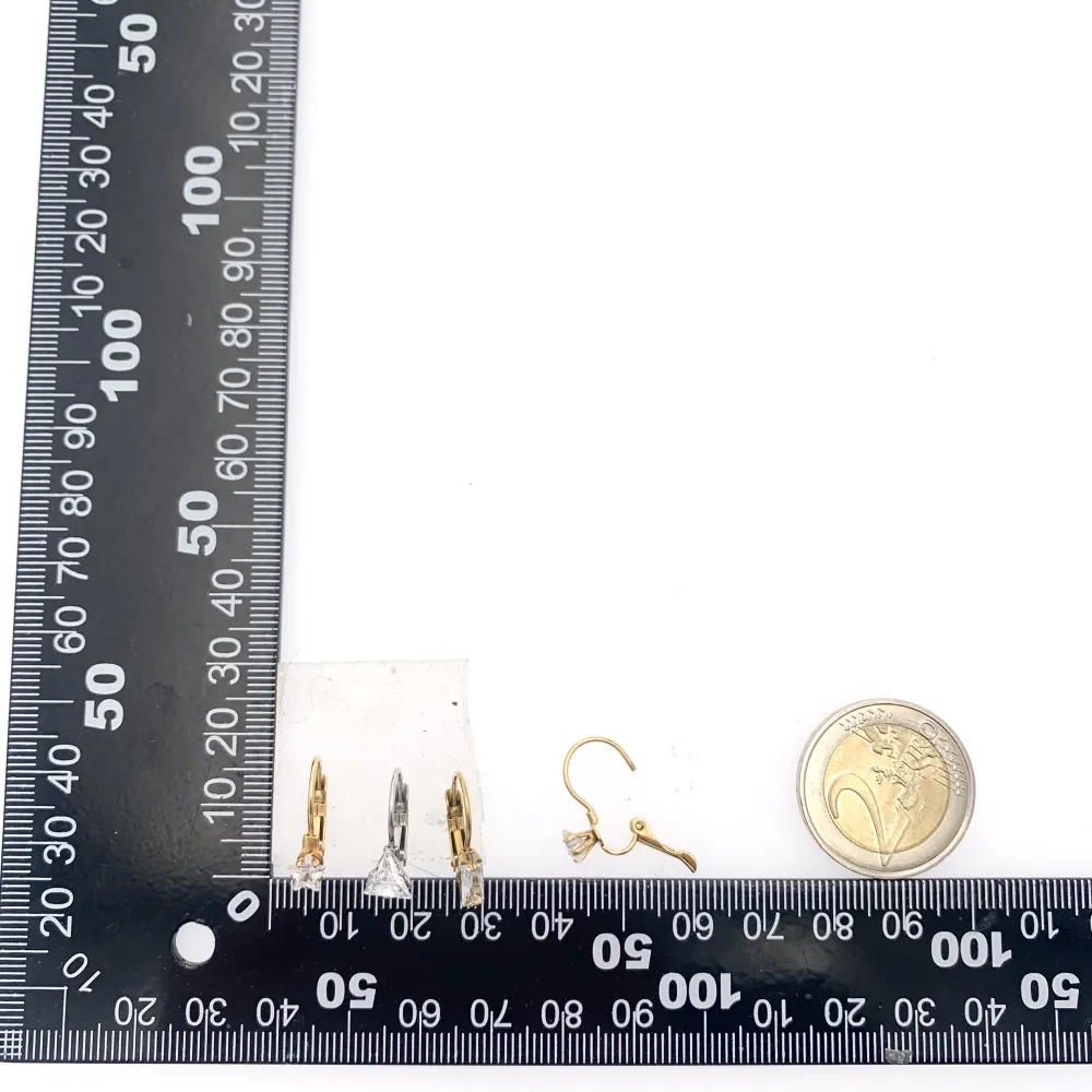 Mix Forma Punto Luce-12Paia Orecchini a Monachella in Acciaio - OPA-103-AA2553-2555E
