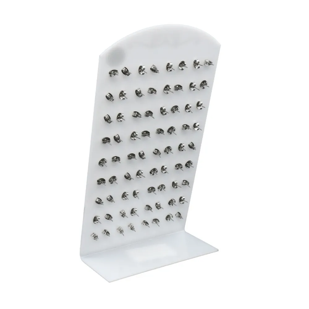 Punto Luce 7mm 6Griffe-36Paia Orecchini in Acciaio - OPA-107-116 7mm