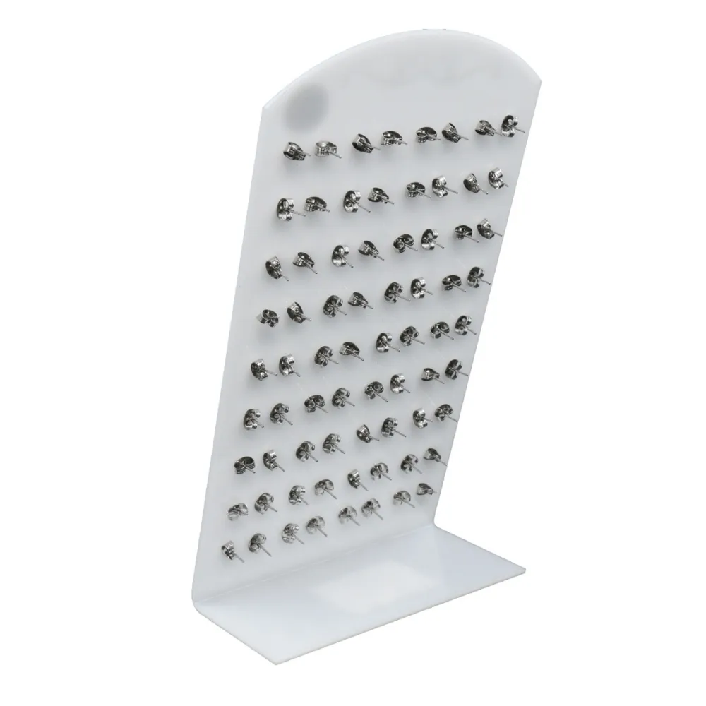 Punto Luce 7mm 6Griffe-36Paia Orecchini in Acciaio - OPA-107-116 7mm