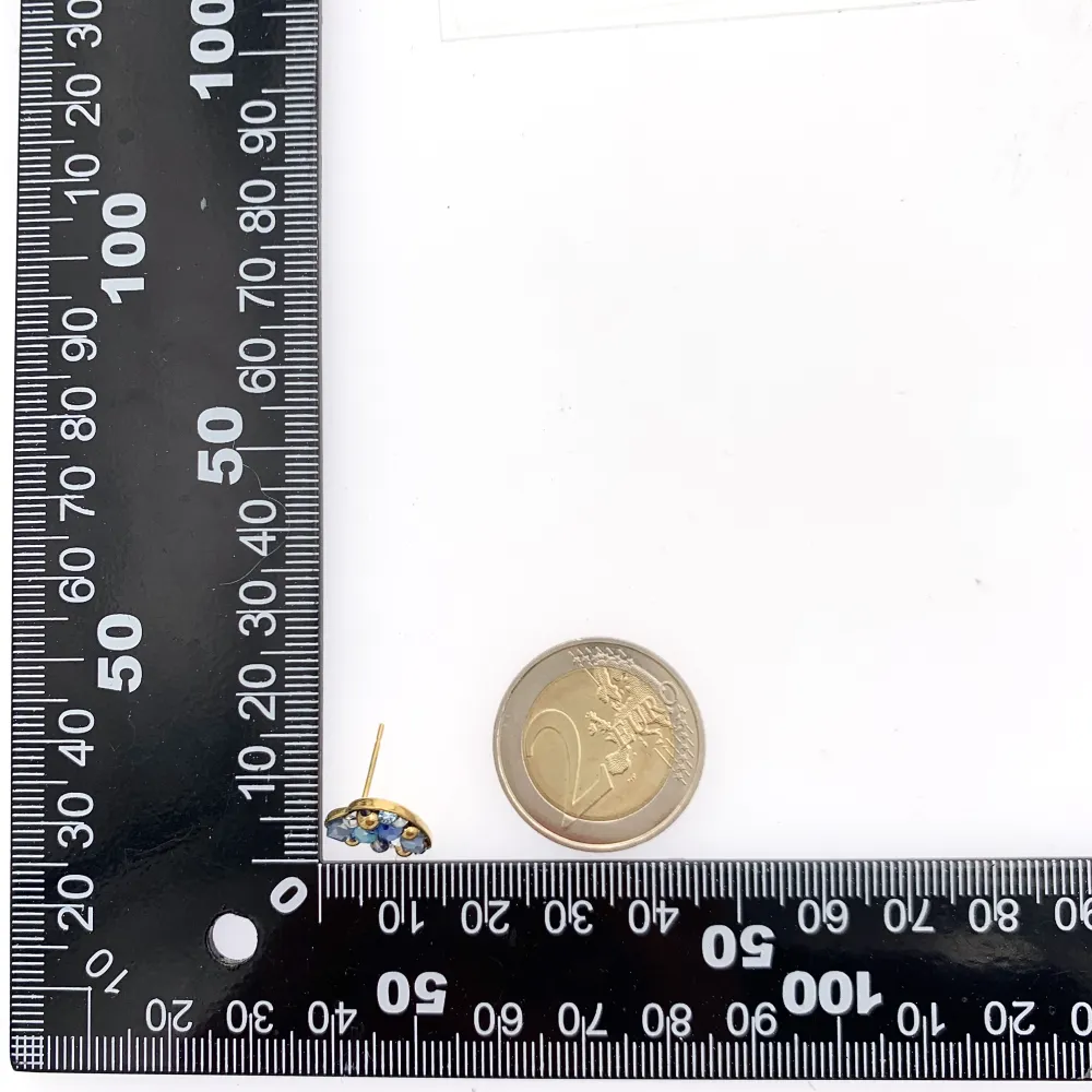 Quadrato Farfalla Quadrifoglio-36 Paia Orecchini a Lobo in Acciaio - OPA-732-230