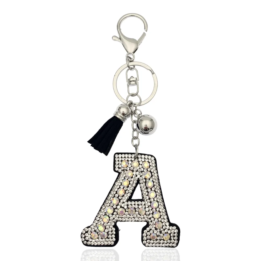 Iniziale con Strass-Portachiave Moda - PKM-146-154