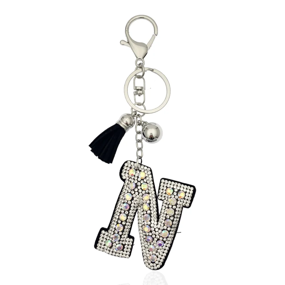 Iniziale con Strass-Portachiave Moda - PKM-146-154