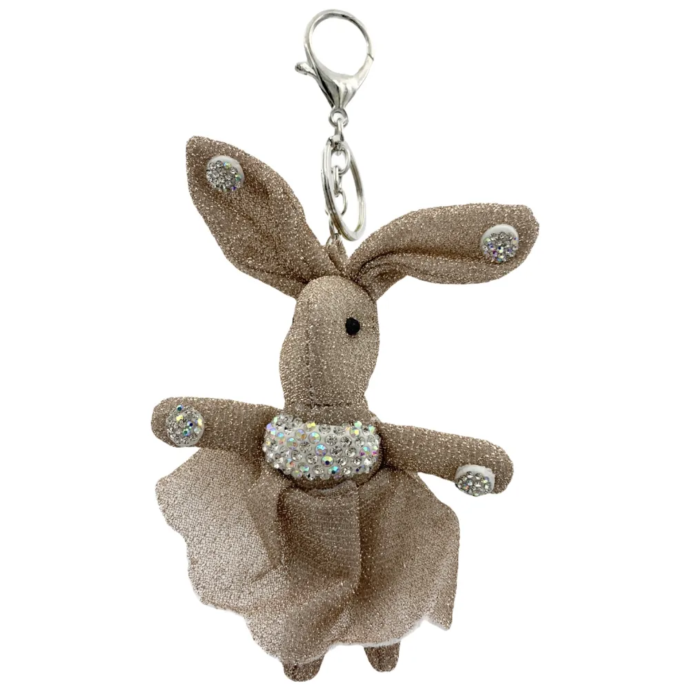 PKM6265-Coniglio Piccolo-12Pz Portachiavi Misti - PKM6265-Coniglio Piccolo-12Pz Portachiavi Misti