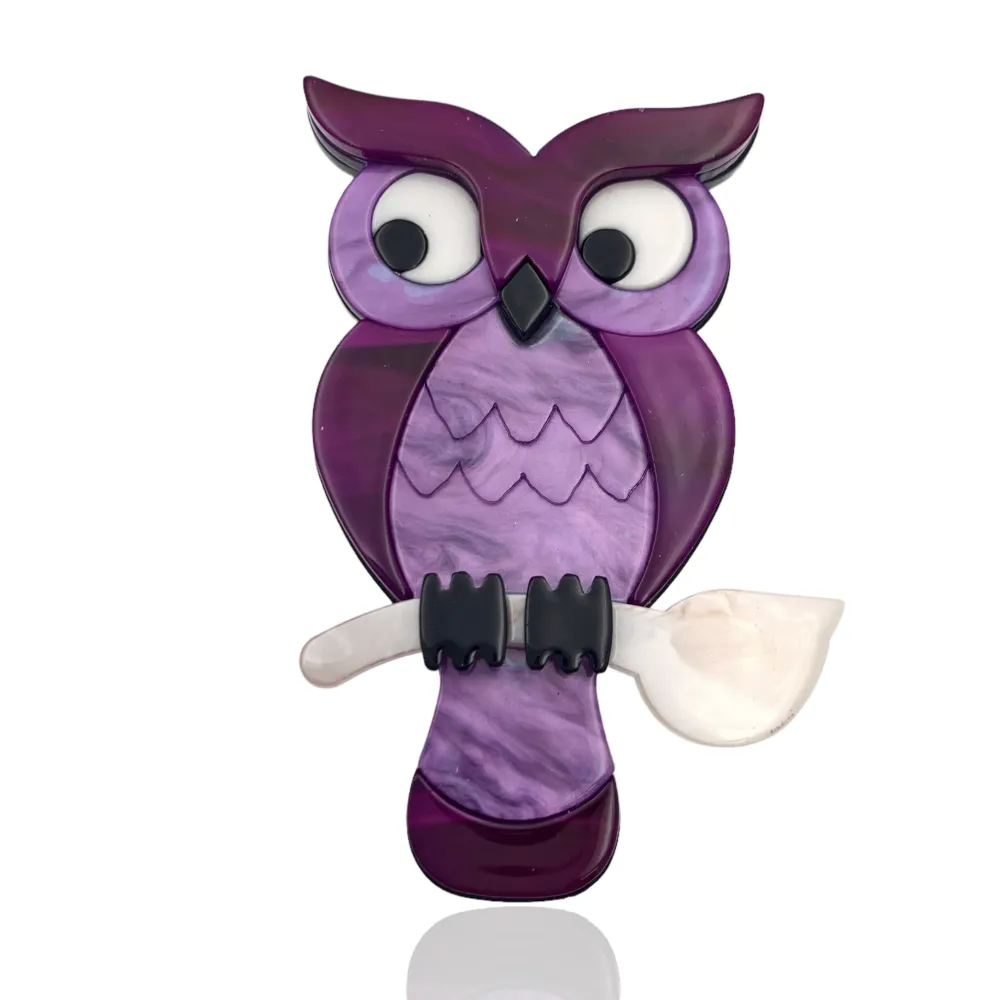 Gufo-Spilla Moda in Resina - SPM-121-69