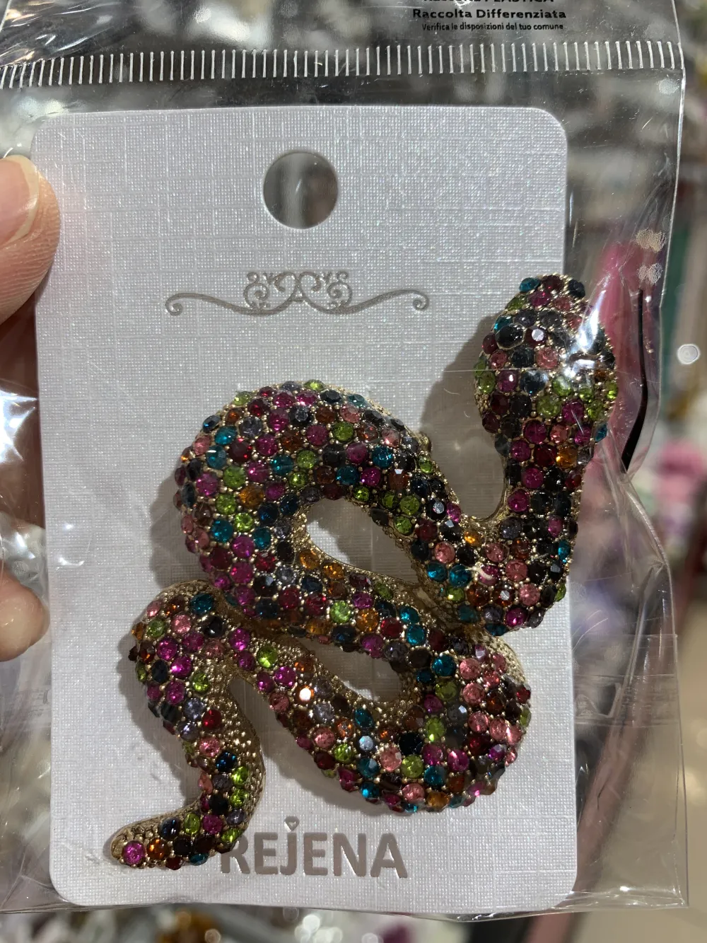 SPM6471-Serpente - Spilla Grossa - SPM-321-151